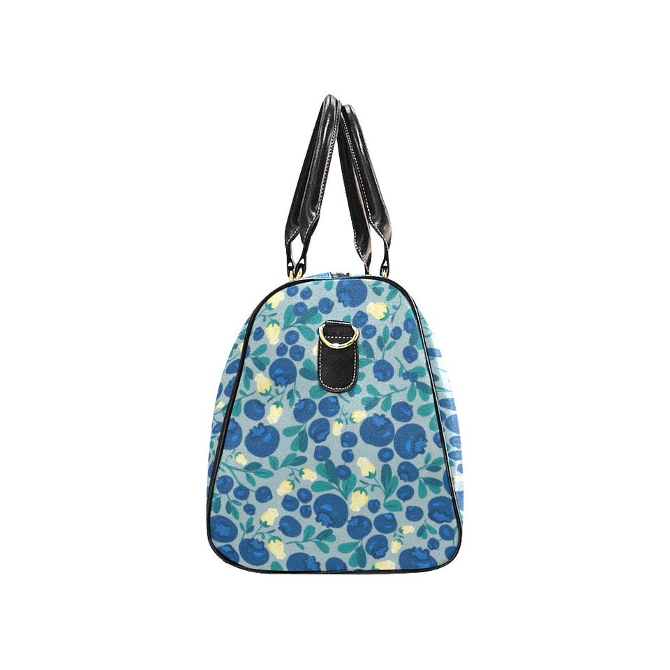 blueberry design pattern Travel Bag