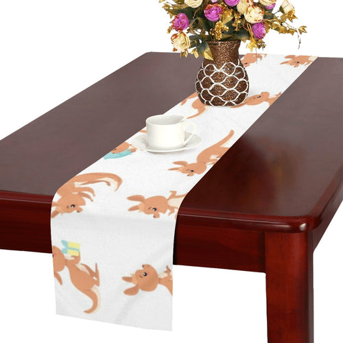 Cute Kangaroo pattern Table Runner