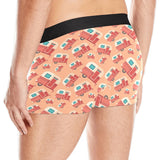 Camper Van Pattern Print Design 03 Men's All Over Print Boxer Briefs Men's Underwear