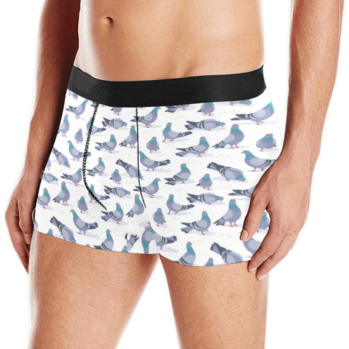 Pigeon Pattern Print Design 03 Men's All Over Print Boxer Briefs Men's Underwear