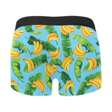 banana leaves banana design pattern Men's All Over Print Boxer Briefs Men's Underwear