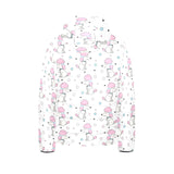 Cute poodle dog star pattern Kids' Boys' Girls' Padded Hooded Jacket