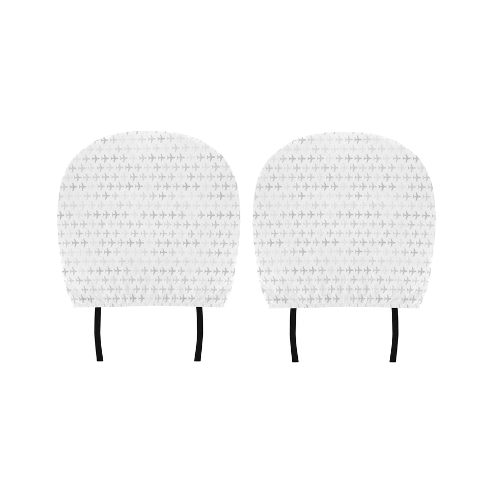 Airplane print pattern Car Headrest Cover