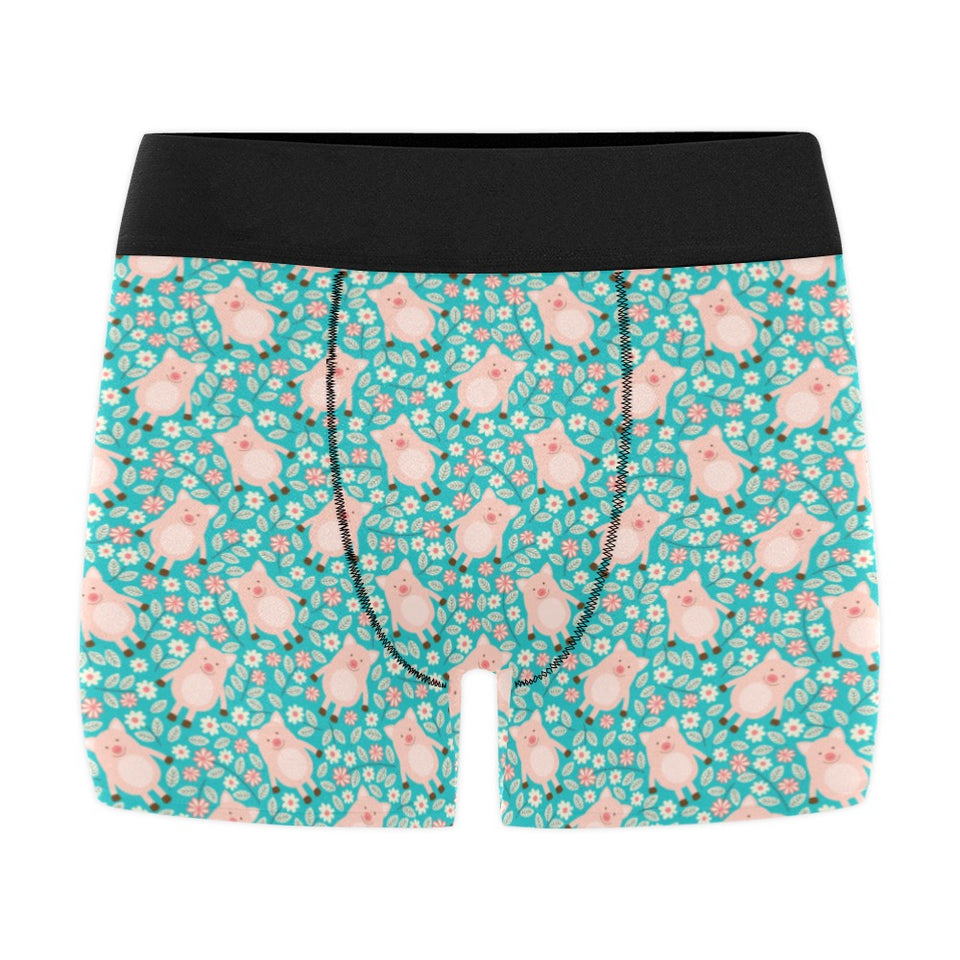 Pig Pattern Print Design 01 Men's All Over Print Boxer Briefs Men's Underwear