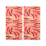 Beautiful Chili peppers pattern Gauze Curtain