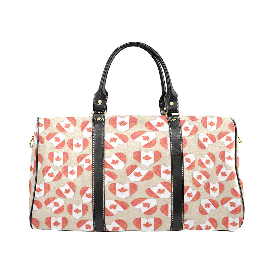 Canada Pattern Print Design 01 Travel Bag