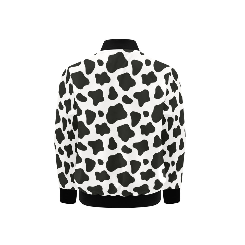 Cow skin pattern Kids' Boys' Girls' Bomber Jacket