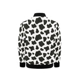 Cow skin pattern Kids' Boys' Girls' Bomber Jacket
