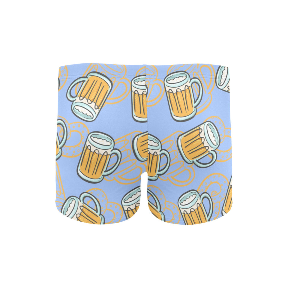 Beer pattern Men's Swimming Trunks