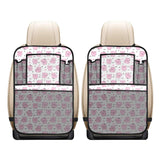 Pig Pattern Print Design 03 Car Seat Back Organizer