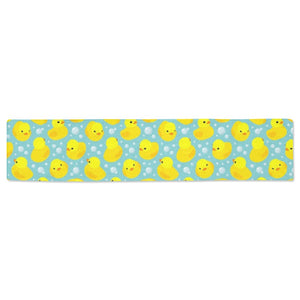 Duck Pattern Print Design 03 Table Runner