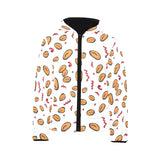 peanuts pattern background Kids' Boys' Girls' Padded Hooded Jacket