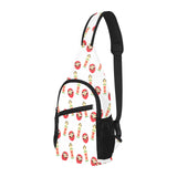 Daruma japanese wooden doll All Over Print Chest Bag