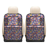 Goldfish Pattern Print Design 04 Car Seat Back Organizer