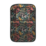 Colorful snake plant pattern Car Seat Back Organizer