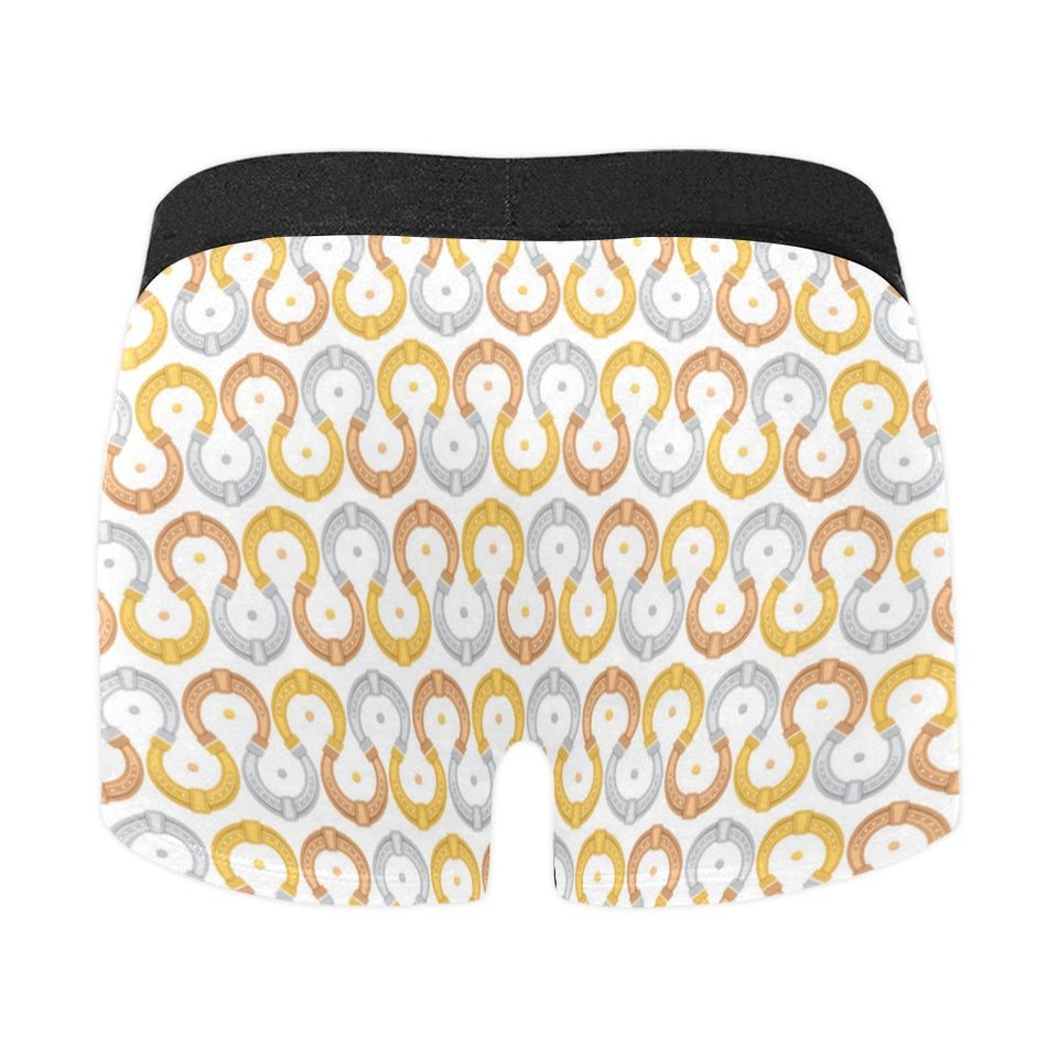 Horseshoes Pattern Print Design 03 Men's All Over Print Boxer Briefs Men's Underwear