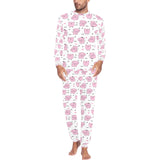 Pig Pattern Print Design 03 Men's All Over Print Pajama