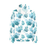 Coral Reef Pattern Print Design 04 Men's Padded Hooded Jacket