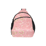 Bicycle Pattern Print Design 02 All Over Print Chest Bag