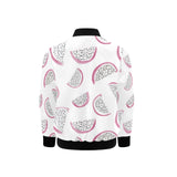 dragon fruit pattern Kids' Boys' Girls' Bomber Jacket