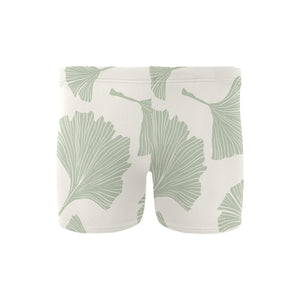 Ginkgo leaves pattern Men's Swimming Trunks