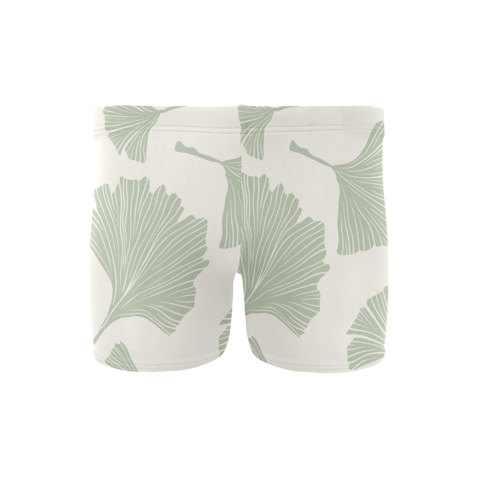 Ginkgo leaves pattern Men's Swimming Trunks