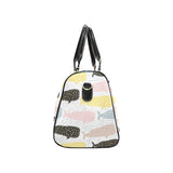 Whale dot pattern Travel Bag