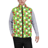 Ladybug Pattern Print Design 01 Men's Padded Vest