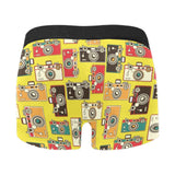 Camera Pattern Print Design 02 Men's All Over Print Boxer Briefs Men's Underwear