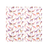 Giraffe Pattern Print Design 02 Gauze Curtain