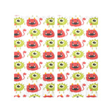 Alien Pattern Print Design 05 Gauze Curtain