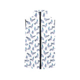 Pigeon Pattern Print Design 03 Men's Padded Vest