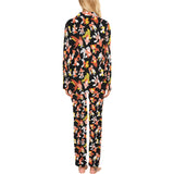 Goldfish Pattern Print Design 03 Women's Long Pajama Set