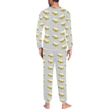 Sandwich Pattern Print Design 05 Men's All Over Print Pajama