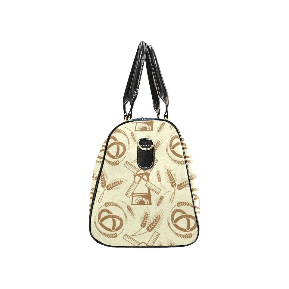 Windmill Wheat pattern Travel Bag