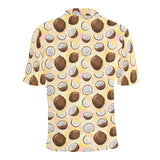 Coconut Pattern Print Design 05 Men's All Over Print Polo Shirt