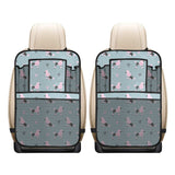 poodle dog pattern Car Seat Back Organizer
