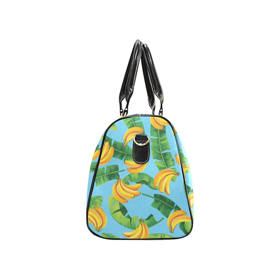 banana leaves banana design pattern Travel Bag