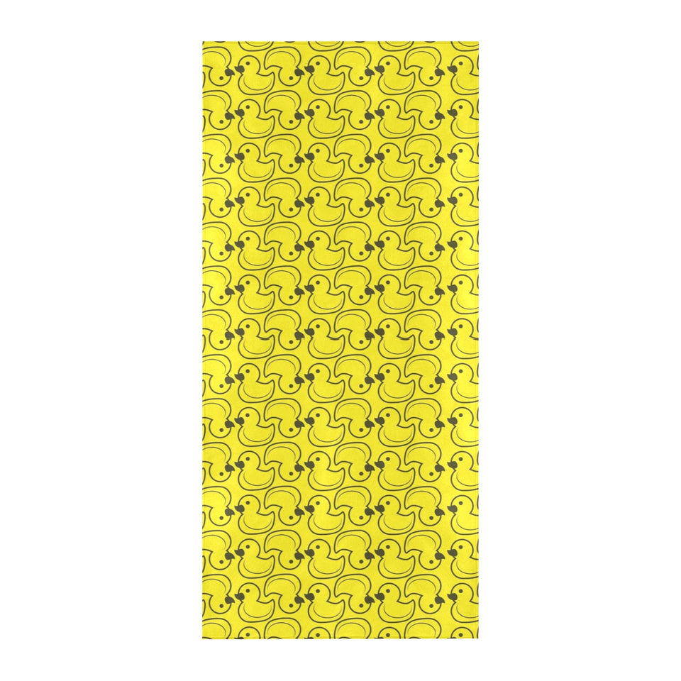 Duck Pattern Print Design 02 Beach Towel