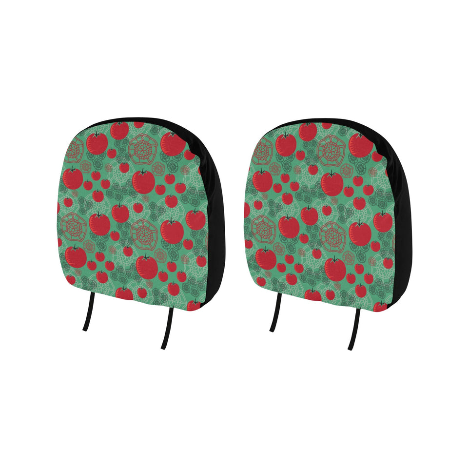 Tomato design pattern Car Headrest Cover