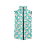 Pig Pattern Print Design 01 Women's Padded Vest