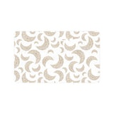 Cool gold moon abstract pattern Doormat