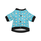 Jack Russel Pattern Print Design 03 All Over Print Pet Dog Round Neck Fuzzy Shirt