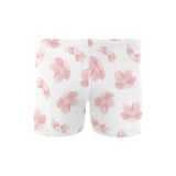 Pink sakura cherry blossom pattern Men's Swimming Trunks