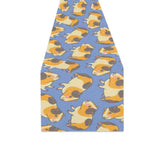 Guinea Pig Pattern Print Design 02 Table Runner
