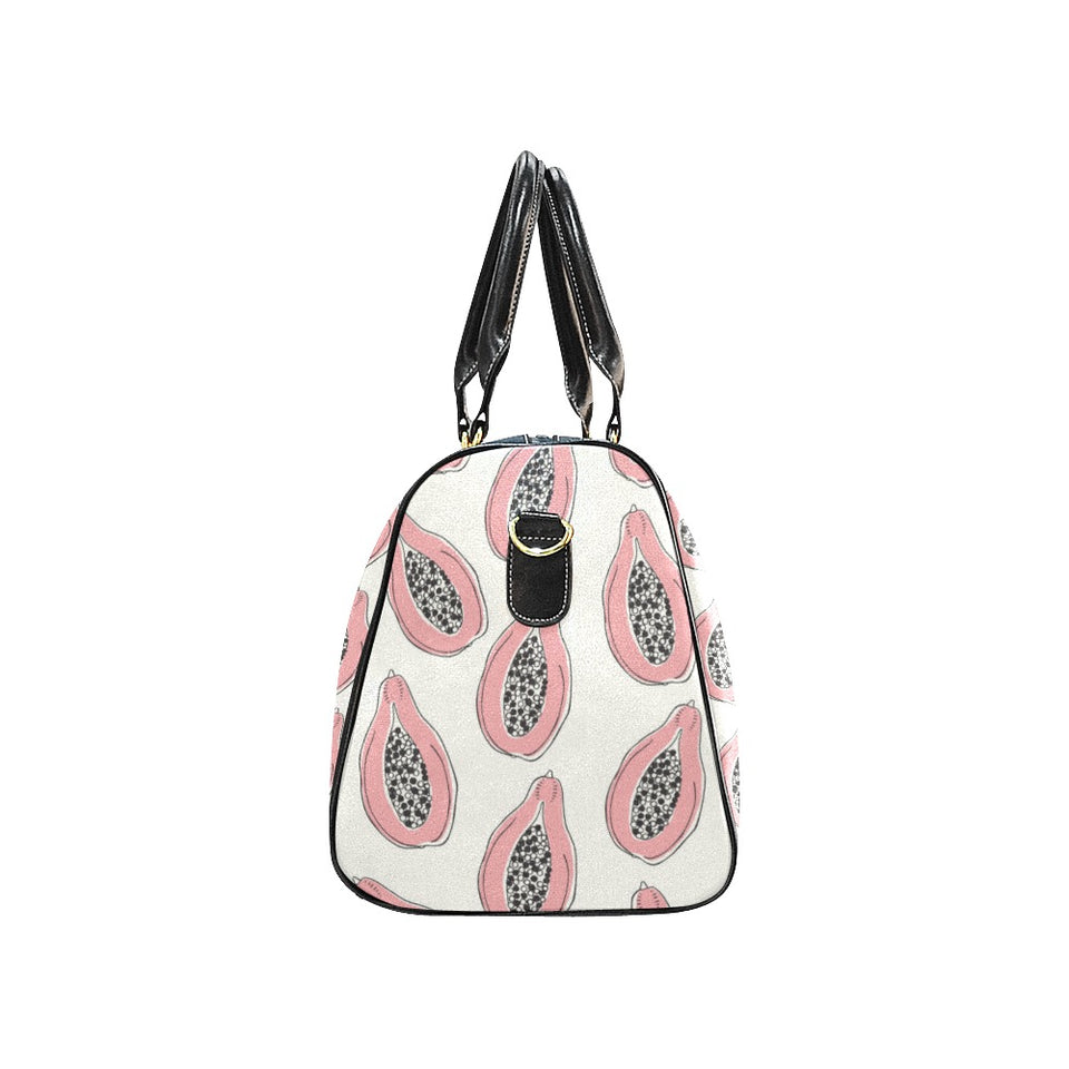 papaya pattern Travel Bag