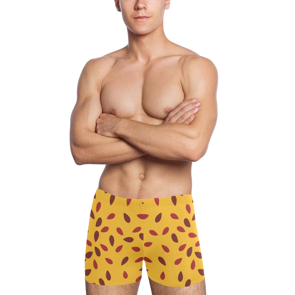 Passion fruit texture Men's Swimming Trunks