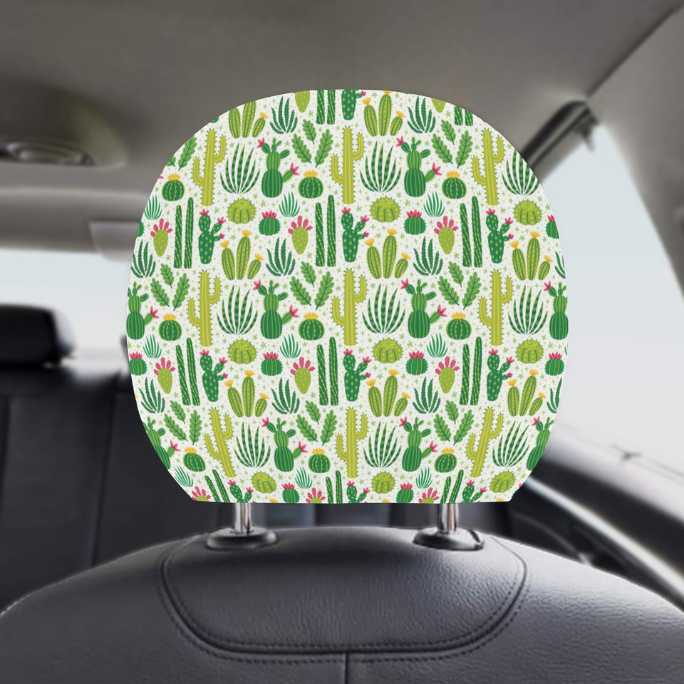 Cactus pattern copy Car Headrest Cover