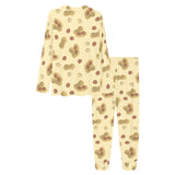 peanuts design pattern Women's All Over Print Pajama Set