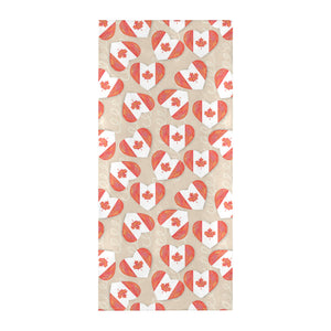 Canada Pattern Print Design 01 Beach Towel